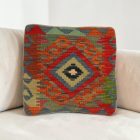 Pernă decorativă țesută manual 40x40 față de pernă Kilim