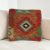 Pernă decorativă țesută manual 40x40 față de pernă Kilim