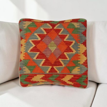 Pernă decorativă țesută manual 40x40 față de pernă Kilim