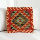 Pernă decorativă țesută manual 40x40 față de pernă Kilim