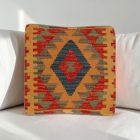 Pernă decorativă țesută manual 40x40 față de pernă Kilim