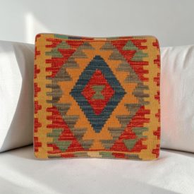 Pernă decorativă țesută manual 40x40 față de pernă Kilim