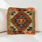 Pernă decorativă țesută manual 40x40 față de pernă Kilim