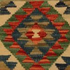 Pernă decorativă țesută manual 40x40 față de pernă Kilim