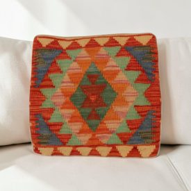 Față de pernă Kilim țesută manual 40x40 husă de pernă decorativă afgană