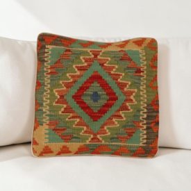 Față de pernă Kilim țesută manual 40x40 husă de pernă decorativă afgană