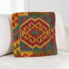 Față de pernă Kilim țesută manual 40x40 husă de pernă decorativă afgană