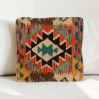 Față de pernă Kilim țesută manual 45x45 husă de pernă decorativă afgană