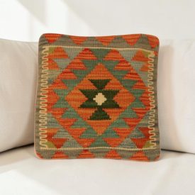 Față de pernă Kilim țesută manual 40x40 husă de pernă decorativă afgană