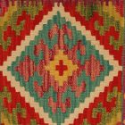 Față de pernă Kilim țesută manual 40x40 husă de pernă decorativă afgană