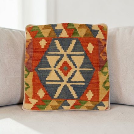Față de pernă Kilim țesută manual 40x40 husă de pernă decorativă afgană