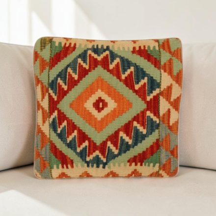 Pernă țesută manual 40x40 față de pernă Kilim