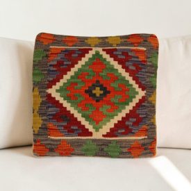 Pernă țesută manual 45x45 față de pernă Kilim