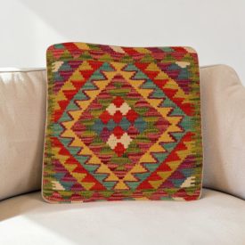 Pernă țesută manual 45x45 față de pernă Kilim
