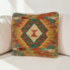 Pernă țesută manual 40x40 față de pernă Kilim