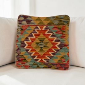 Pernă țesută manual 40x40 față de pernă Kilim