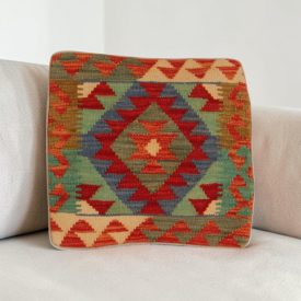 Pernă țesută manual 40x40 față de pernă Kilim