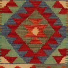Pernă țesută manual 40x40 față de pernă Kilim
