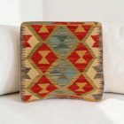 Pernă țesută manualhuzat 40x40 Pernă decorativă Kilim