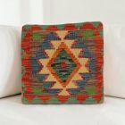 Pernă țesută manualhuzat 40x40 Pernă decorativă Kilim