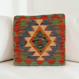 Pernă țesută manualhuzat 40x40 Pernă decorativă Kilim