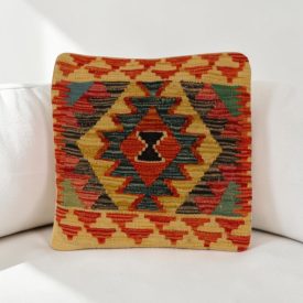 Pernă țesută manualhuzat 40x40 Pernă decorativă Kilim