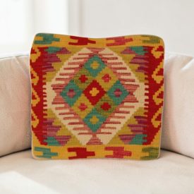Pernă țesută manualhuzat 40x40 Pernă decorativă Kilim