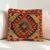 Pernă țesută manualhuzat 40x40 Pernă decorativă Kilim
