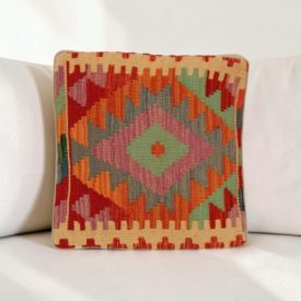 Pernă țesută manualhuzat 40x40 Pernă decorativă Kilim