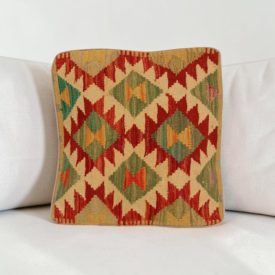 Pernă țesută manualhuzat 40x40 Pernă decorativă Kilim