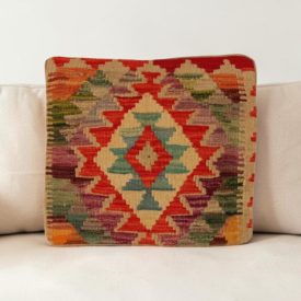 Pernă țesută manualhuzat 40x40 Pernă decorativă Kilim