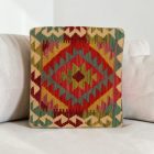Pernă țesută manualhuzat 40x40 Pernă decorativă Kilim