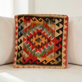 Pernă decorativă Kilim 40x40 husă de pernă kilim țesută manual