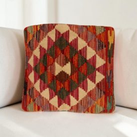Pernă decorativă Kilim 40x40 husă de pernă kilim țesută manual
