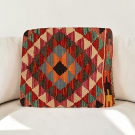Pernă decorativă Kilim 50x45 husă de pernă kilim țesută manual