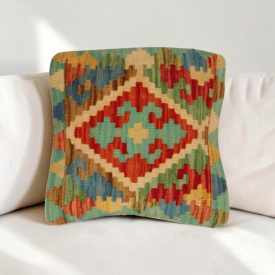Pernă decorativă Kilim 40x40 husă de pernă kilim țesută manual