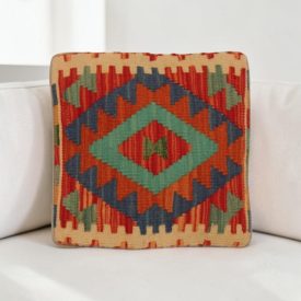 Pernă decorativă Kilim 40x40 husă de pernă kilim țesută manual