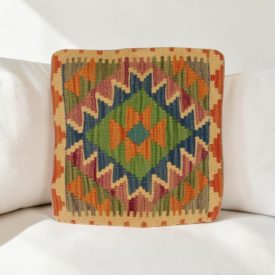 Pernă decorativă Kilim 40x40 husă de pernă kilim țesută manual