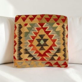 Pernă decorativă Kilim 40x40 husă de pernă kilim țesută manual