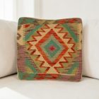 Pernă decorativă Kilim 40x40 husă de pernă țesută manual
