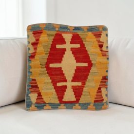 Pernă decorativă Kilim 40x40 husă de pernă țesută manual
