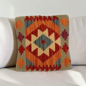 Pernă decorativă Kilim 40x40 husă de pernă țesută manual