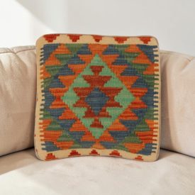 Pernă decorativă Kilim 40x40 husă de pernă țesută manual