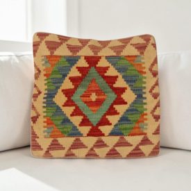 Pernă decorativă Kilim 40x40 husă de pernă țesută manual