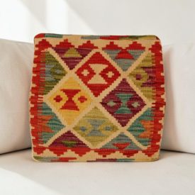 Pernă decorativă Kilim 40x40 husă de pernă țesută manual