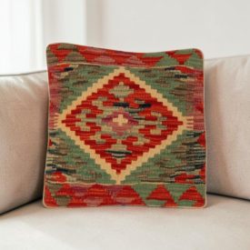 Pernă decorativă Kilim 40x40 husă de pernă țesută manual