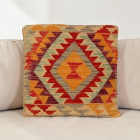 Pernă decorativă Kilim 40x40 husă de pernă țesută manual