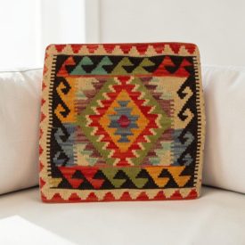 Pernă decorativă Kilim 40x40 husă de pernă țesută manual