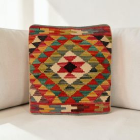 Pernă decorativă Kilim 45x45 husă de pernă țesută manual