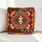 Pernă decorativă Kilim 40x40 husă de pernă kilim țesută manual